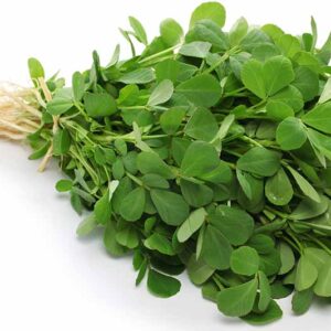 Fenugreek Leves Bunch (Methi) if available in market